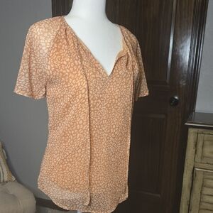 Leopard Print Blouse